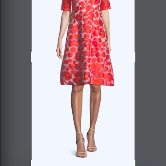 Lela Rose size 0 Midi quarter sleeve EUC - Picture 7 of 8